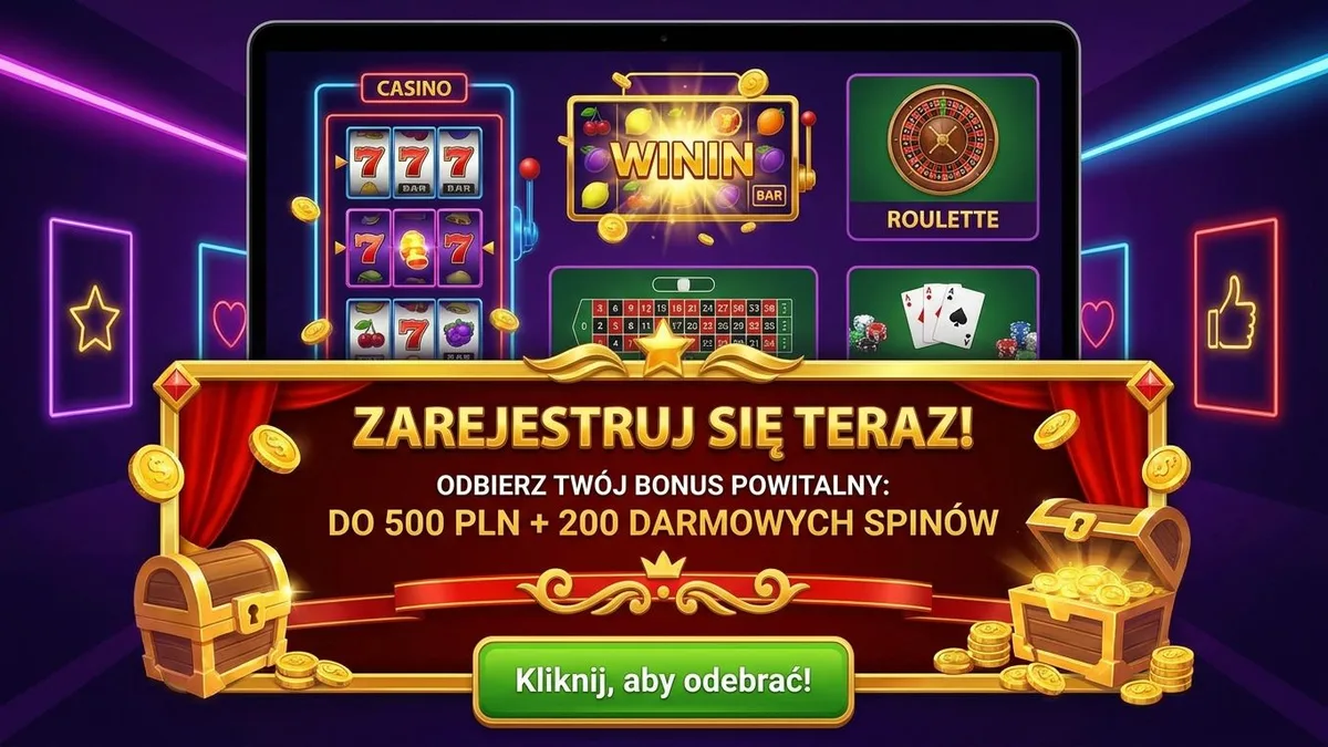 Rejestracja z bonusem